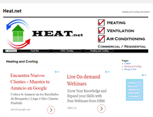 Tablet Screenshot of heat.net